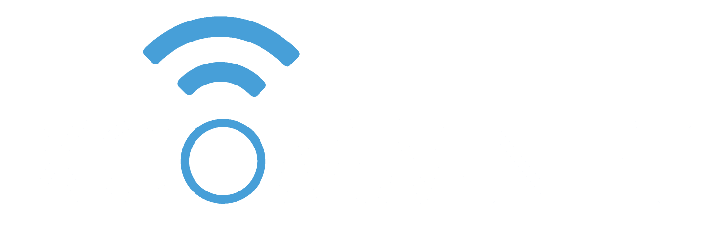 XCommNet logo in white colour